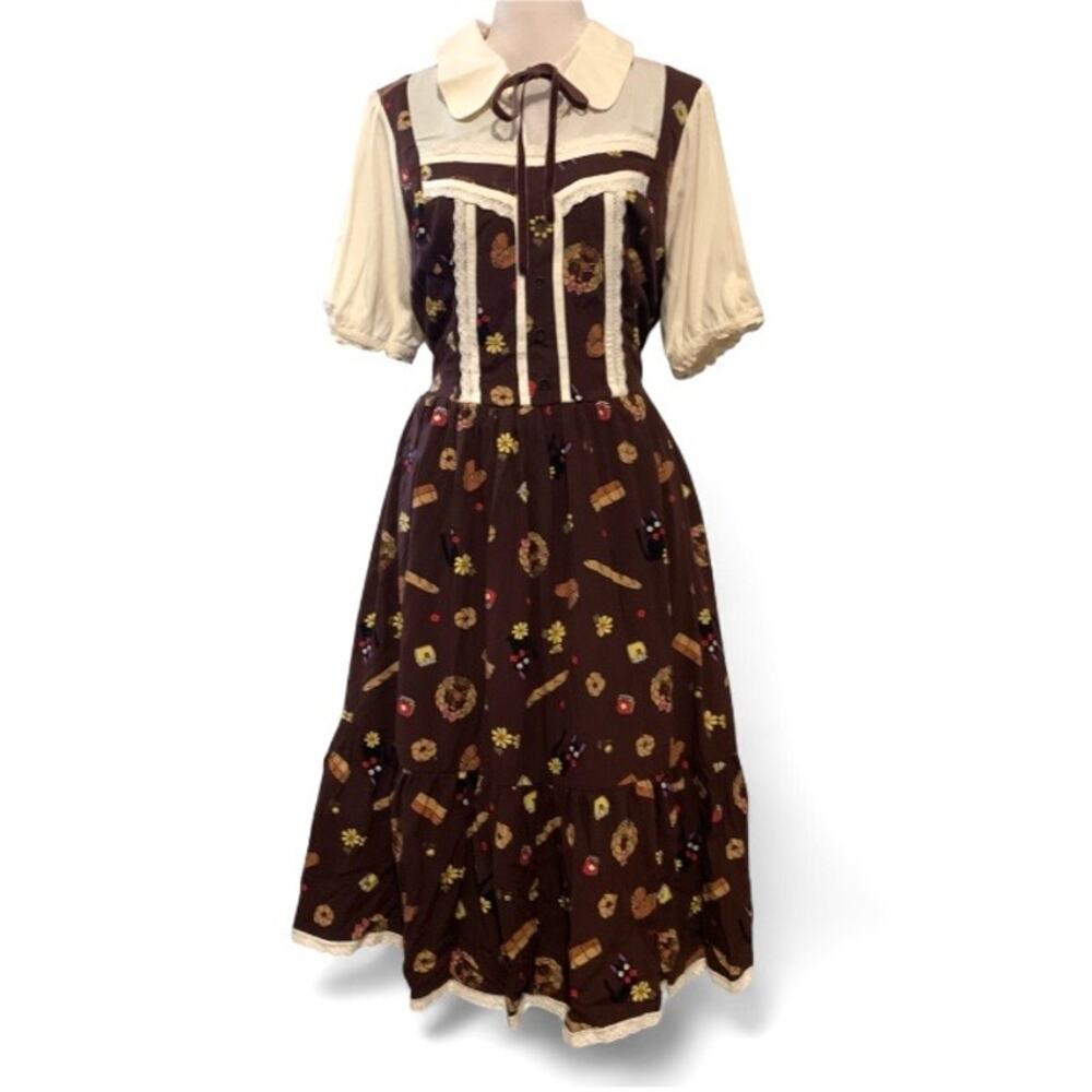 Her Universe Kiki’s Delivery Service Jiji Bakery Midi Dress – XL